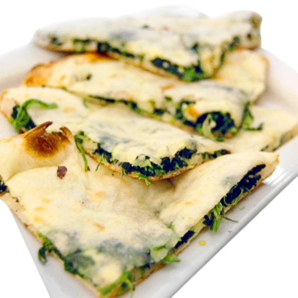 Cheese & Spinach Naan - Image 2